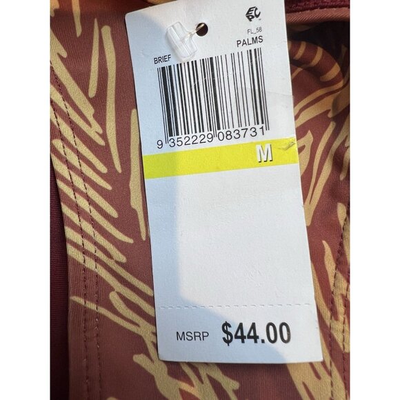 Charlie Holiday Valerie Bikini Bottom Medium Brown Isle Of Palms Tropical Beach - Picture 7 of 7